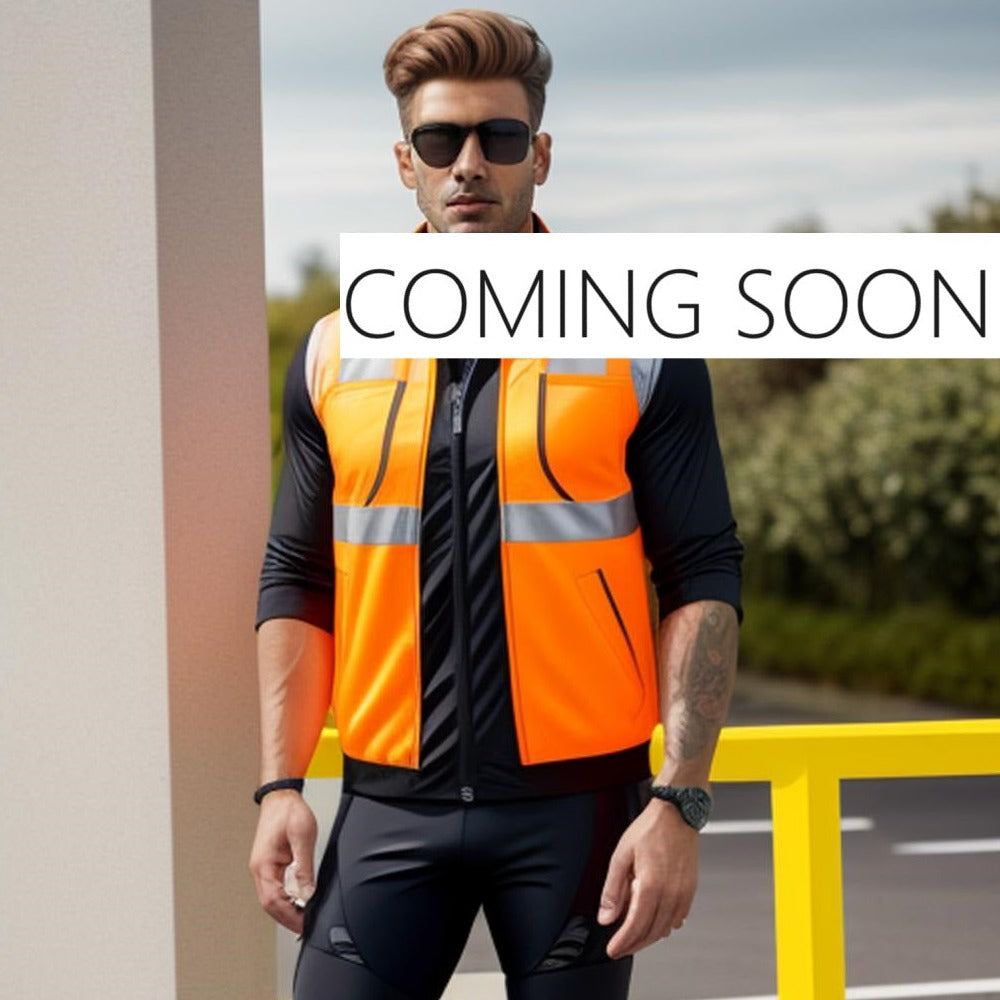 VEST COAT (REFLECTIVE SAFETY JACKET) - ORANGE